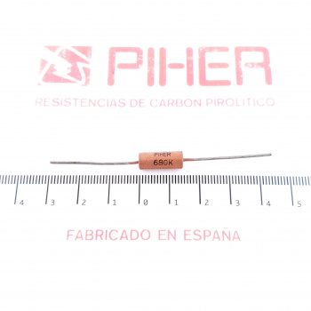 1 X 1W 680K 5% 1960s...