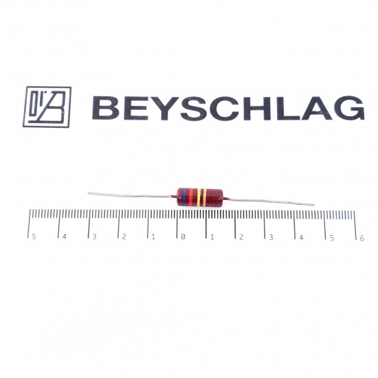 1 X 1/2W 620K 5% VINTAGE BEYSCHLAG RESISTOR. NOS. C1947U4F040924