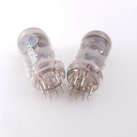 2 X EC86 PINNACLE TUBE. 3 MICA. MATCHED PAIR. 17. CH158