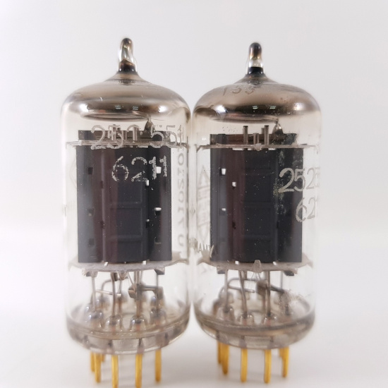 2 X 6211 TELEFUNKEN TUBE. 1960s PROD....