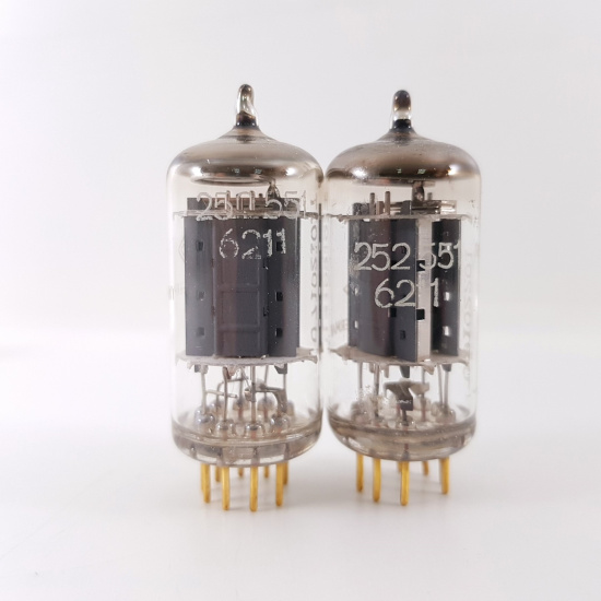 2 X 6211 TELEFUNKEN TUBE. 1960s PROD....