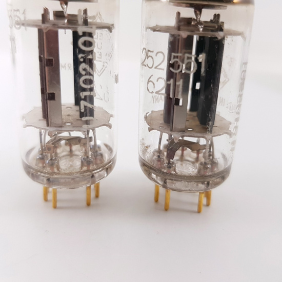2 X 6211 TELEFUNKEN TUBE. 1960s PROD....
