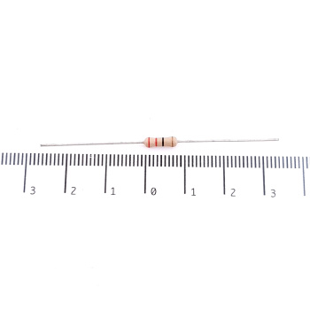 4 X 1/2W 22R 5% CARBON FILM...