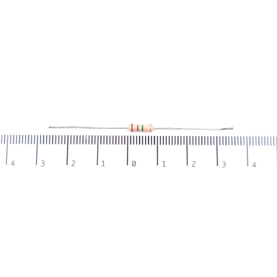 4 X 1/2W 1M 5% CARBON FILM RESISTOR. C1976U80F210924