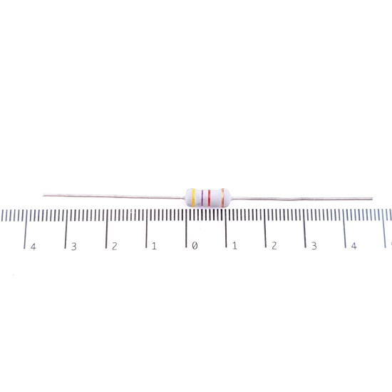 4 X 1W 4.7K 4K7 5% CARBON FILM RESISTOR. C2039U50F280924