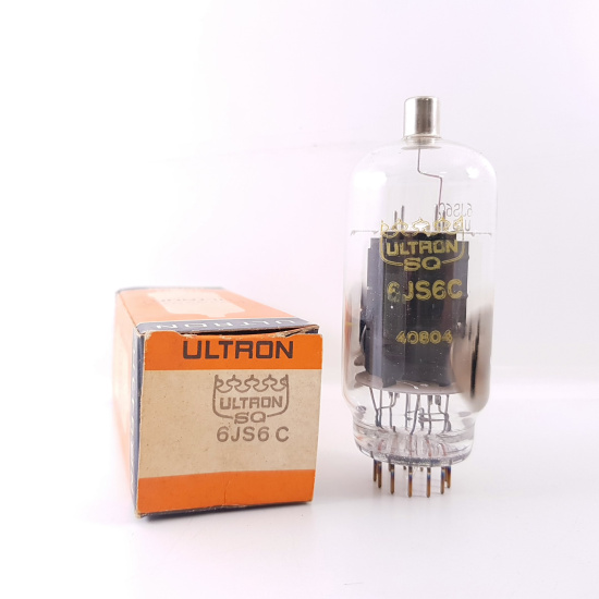 1 X  6JS6C SQ ULTRON TUBE. NOS/NIB. RCB383