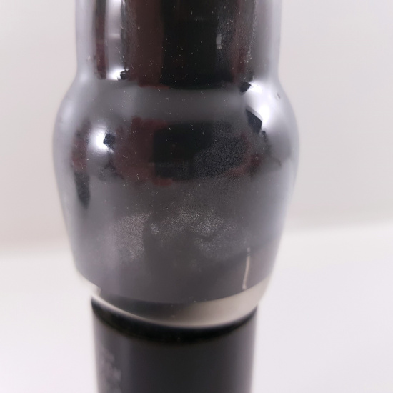 1 X 6F6G RCA TUBE. 1950s PROD. BLACK...