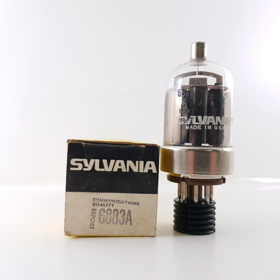 1 X 6883A SYLVANIA TUBE. NOS/NIB. RCB383V2