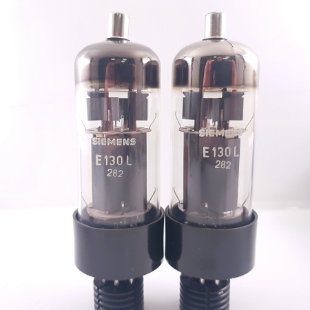 2 X E130L SIEMENS TUBE. MATCHED PAIR. DOUBLE GETTER. NOS/NIB. CB402.D