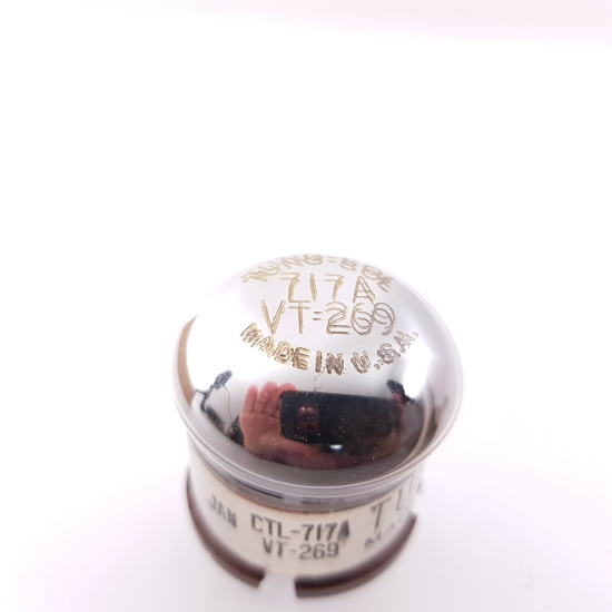 1 X 717A / VT269 TUNGSOL TUBE. BLACK...