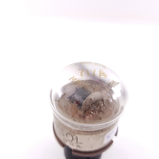 1 X 717A / VT269 TUNGSOL TUBE. BLACK...