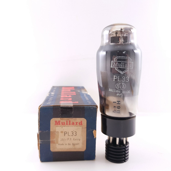 1 X PL33 MULLARD TUBE. NOS/NIB. RCB402