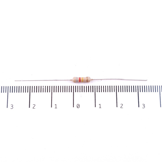 4 X 1/2W 820K 5% CARBON FILM RESISTOR. C2125U400F261024