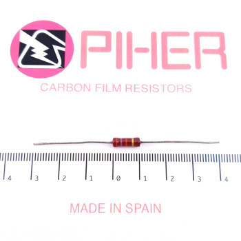 1 X 1/2W 2.7K 2K7 5% 1980s...