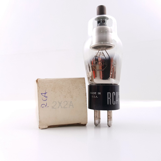 1 X 2X2A RCA TUBE. NOS. RCB274