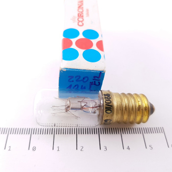 1 X DIAL RADIO BULB CORONA...