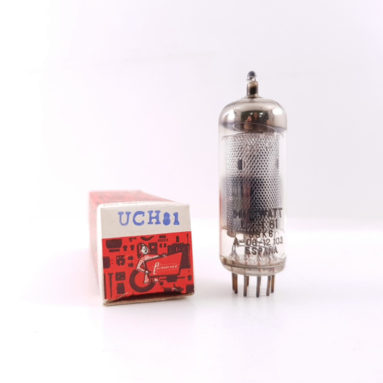 1 X UCH81 MINIWATT TUBE. NOS/NIB. RCB311