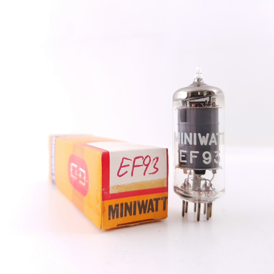 1 X EF93 / 6BA6 TUBE MINIWATT TUBE. NOS. RCB74