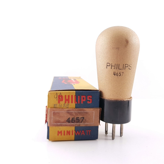 1 x 4657 PHILIPS TUBE. NOS/NIB. RCB400