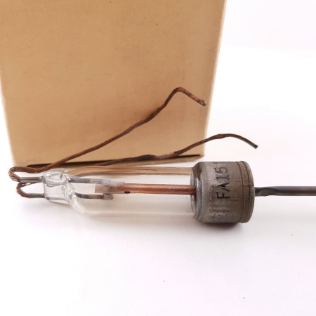 1 x FA-15 GENERAL ELECTRIC TUBE. VERY RARE TUBE. NOS/NIB. RCB400u