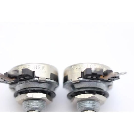 1 X POTENTIOMETER PIHER 500OHM LOG...