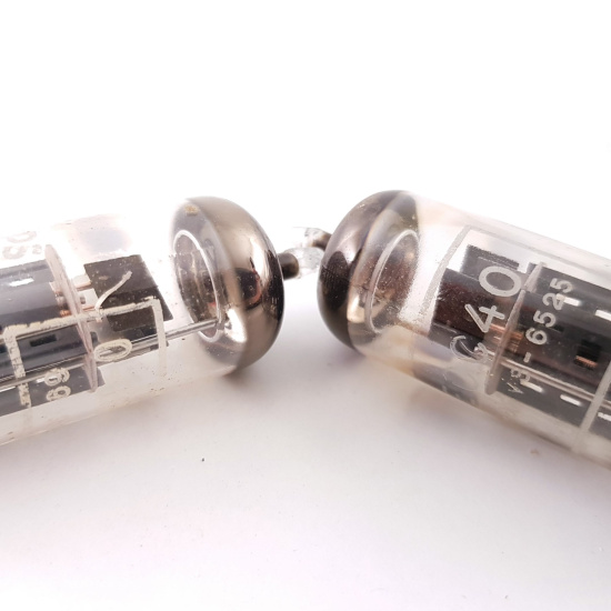 2 X ECC40 PHILIPS-MINIWATT TUBE....
