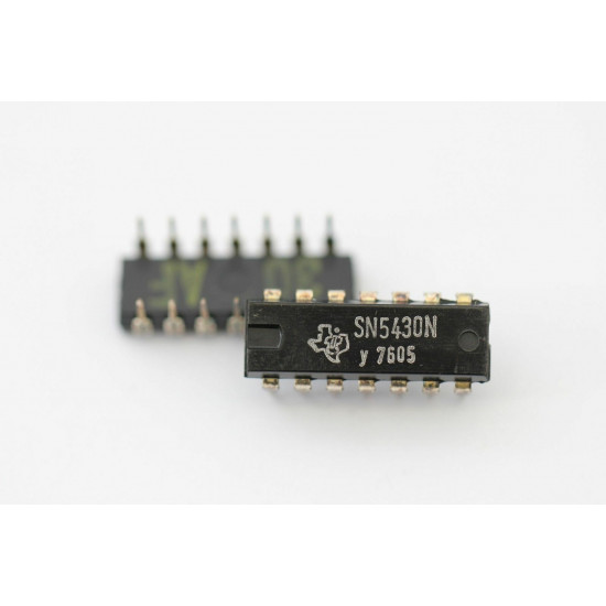 SN5430N TEXAS INST. INTEGRATED CIRCUIT NOS( New Old Stock )1PC C206U10F180314