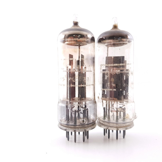 2 X ECC40 PHILIPS-MINIWATT TUBE....