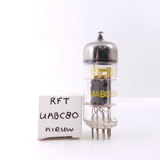 1 X UABC80 RFT TUBE. NOS. RCB41