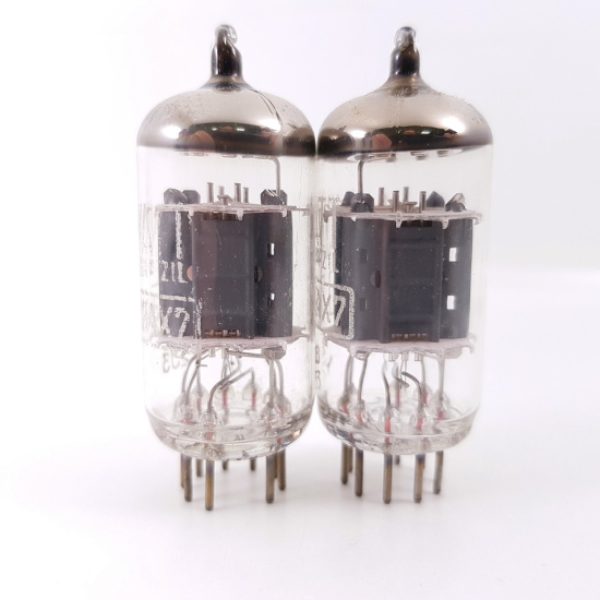 2 X ECC83 / 12AX7 MINIWATT TUBE....