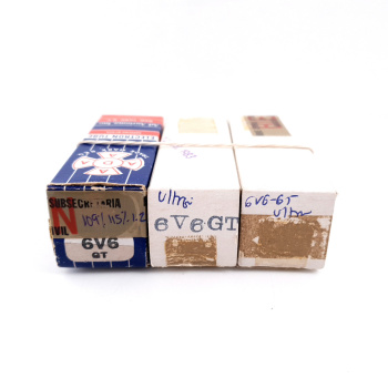 3 X 6V6GT TUBE. ULTRON /...