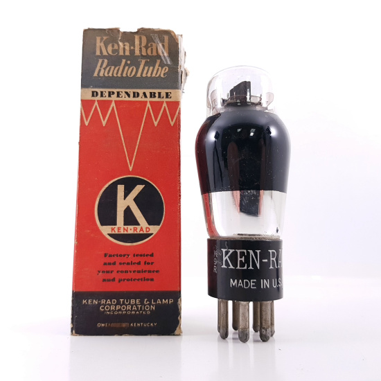 1 X 12A5 TUBE. KEN-RAD. NOS/NIB. RC20