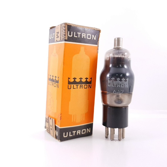 1 X 6A7 ULTRON TUBE. NOS/NIB. RC105