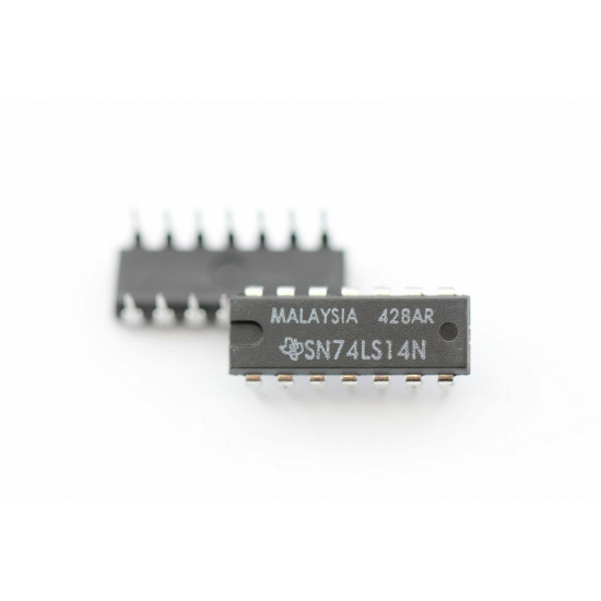 SN74LS14N TEXAS INST.INTEGRATED CIRCUIT NOS( New Old Stock )1PC C210U118F180314