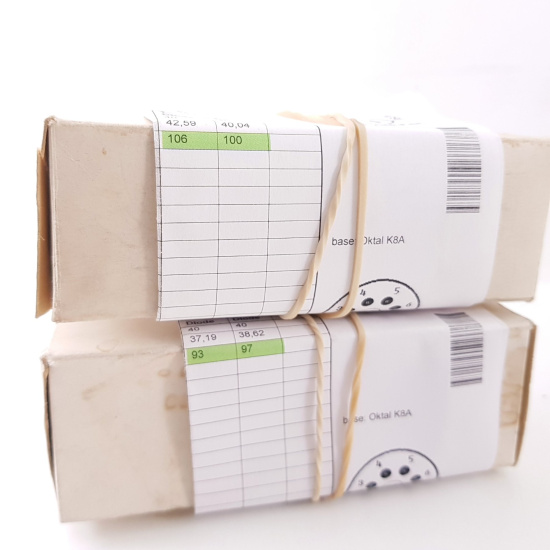 2 X 6X5GT / 5852 BENDIX TUBE. MATCHED...