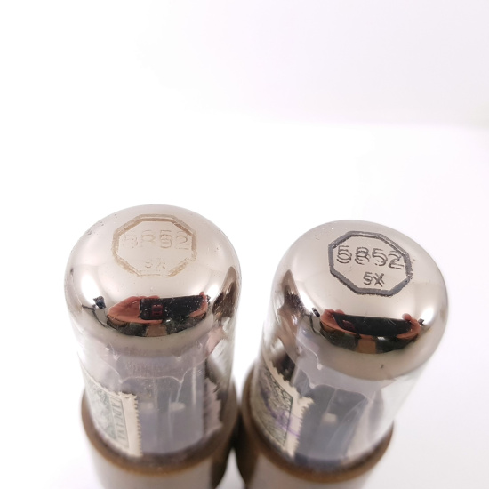 2 X 6X5GT / 5852 BENDIX TUBE. MATCHED...