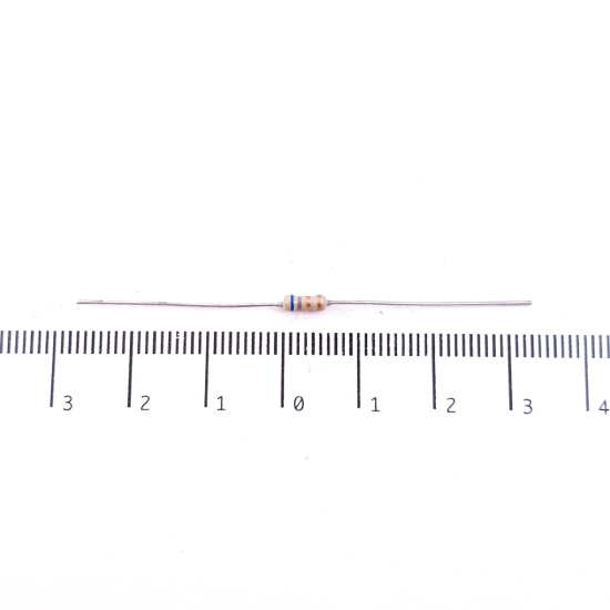 8 X 1/4W 6.8R 6R8 5% CARBON FILM RESISTOR. C2169U1000F190125