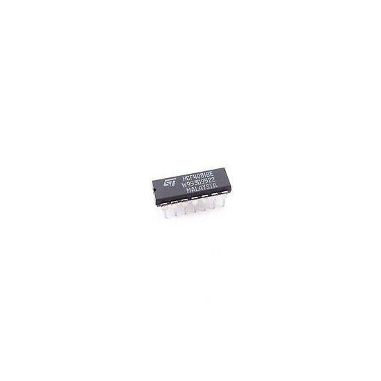 HCF4081BE ST INTEGRATED CIRCUIT. NOS. 1PC. C179AU18F220321
