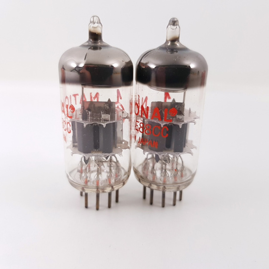 2 x 6922 / E88CC NATIONAL BRAND TUBE....