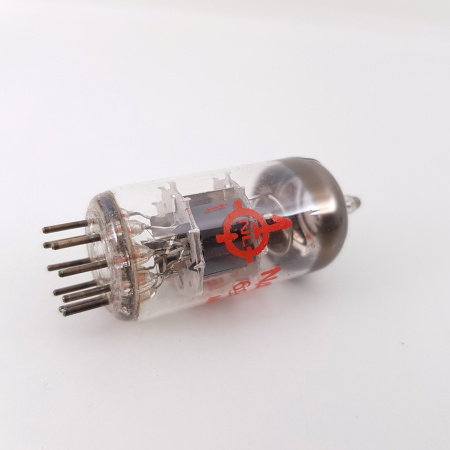 1 x 6922 / E88CC NATIONAL BRAND TUBE. TOSHIBA PRODUCTION. 1970s. NOS/NIB. RCB370