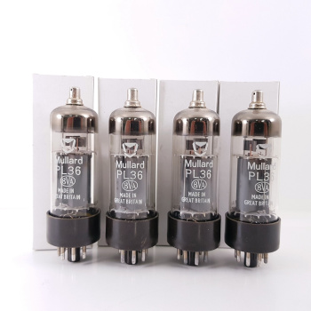 4 X PL36 MULLARD TUBE....