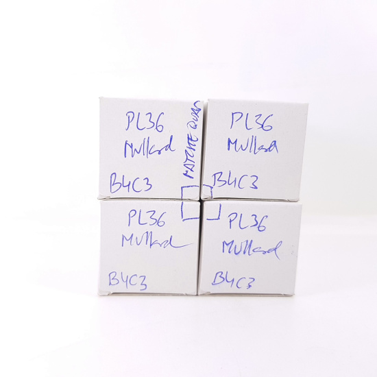 4 X PL36 MULLARD TUBE. MATCHED QUAD....