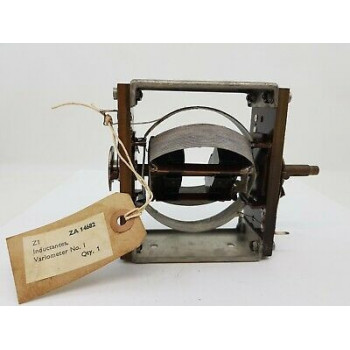 OLD 1940´S VARIOMETER INDUCTANCE ZA14682 VARIÓMETRO DE INDUCTANCIAS. RCB262