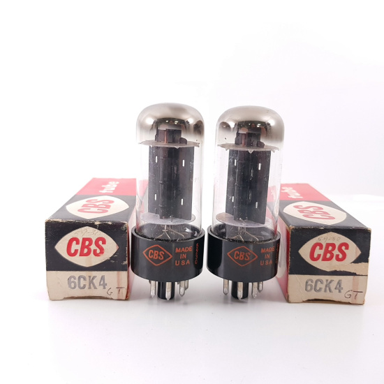 2 X 6CK4 CBS TUBE. PAIR TUBE. READ DESCRIPTION. CB188