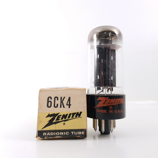 1 X 6CK4 ZENITH TUBE. READ DESCRIPTION. NOS/NIB. CB188