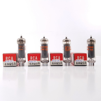 4 X 6AQ5A RCA TUBE. 1960s...