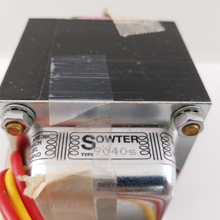 1 X SOWTER TYPE 9040 s SINGLE ENDED PLATE TO LINE TRANSFORMER. 15K/600 Ohms (Ratio 5:1). R1
