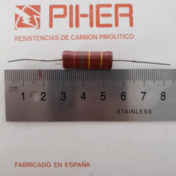 1 X 2W 150K 5% 1970s VINTAGE PIHER RESISTOR. NOS. C1794U27F220421