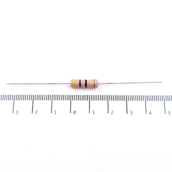 2 X 2W 47R 5% CARBON FILM...