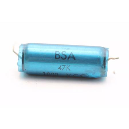 ELECTROLYTIC CAPACITOR BSA 47kF 1000V NOS (NEW OLD STOCK) 1PC. CA346U2F270717